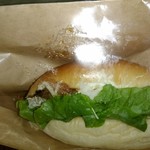 パン屋のオヤジ - 石巻金華鯖フライ250円(外税)