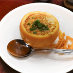 趙楊 - 海鼠と蟹味噌のオレンジ煮