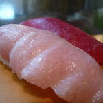 よしキ寿司 - 中トロと赤味