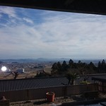 精進料理　湯華庵 - 浴室からの景色(2017.1)