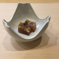 鮨 島本 - 河豚皮煮凝り