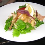 CAFE ぶぶ家 - レモンとブラックペッパーのスパゲティ