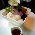 CAFE ぶぶ家 - ほうじ茶パフェ