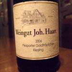 ワッシーズダイニングスープル - Piesporter Goldtopfchen Riesling [2006] Weingut Joh Haart/German 