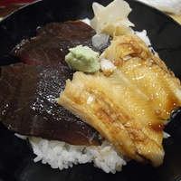 鮨 からく - ヅケとアナゴ丼
