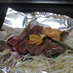 京祇園ねぎ焼 粉 - 和牛ステーキ