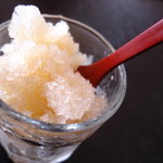 月見里 - （2010年12月）リンゴのシャーベット