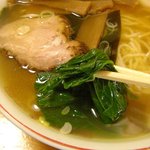 中華ソバ　坂本 - ほうれん草！！