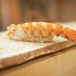 東麻布 天本 - 車エビ