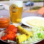 インド料理ラソイ - 料理写真:ビールセット680円（税込）