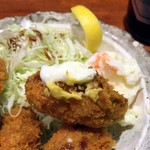 めし処　あいざわ - 広島産カキフライ定食ご飯小900円