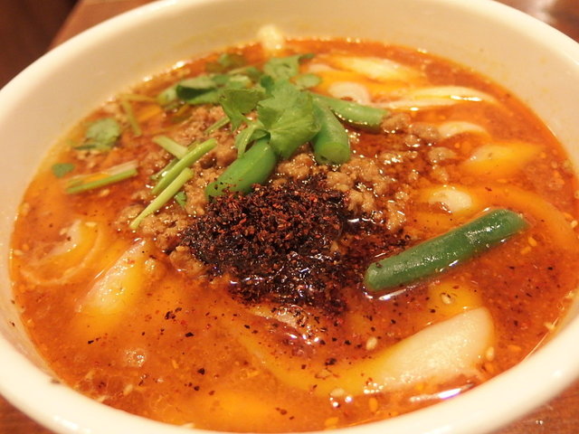 それほど辛くなかった 麻辣刀削麺 By うまうま大好きぽ 刀削麺の王様 茅場町店 茅場町 刀削麺 食べログ