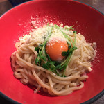 麺屋政宗　分家 - 冬の白い油そば^_^ ハラペコクラブ 650円^_^ 美味しいです^_^