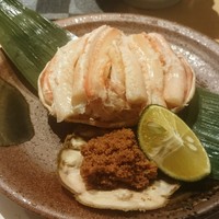 丸萬寿司 - 香箱ガニ