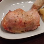 トリヤサイ - ローストハーブチキンレッグ＋ローストポテト(トリュフの香り付き)