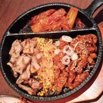 2016.12.27。練炭プルコギ842円＋サムギョプサル842円