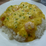 Wong Chi Kei Congee & Noodle - 海老と玉子の餡かけ飯