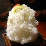 よろにく - 2016/12_しろくま風かき氷