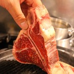 ★Wild bone! T-bone Steak 400g