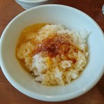中華そば 七麺鳥 - 卵かけご飯