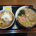 Hashimoto Teuchi Soba - かつ丼セット800円