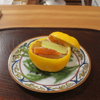 なる屋 - 牡蠣の南蛮漬けとなますの柚子釜