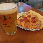 The Booth - 料理写真:ペールエール＆ペパロニ