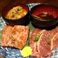 京やきにく 弘 祗園山名庵 - 今宵のタレ焼き盛り合わせ