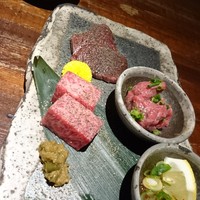 京やきにく 弘 祗園山名庵 - 今宵の塩焼き盛り合わせ