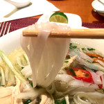 Hotel Nikko - 米麺なのにコシのあるきしめんのようだ