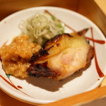 じどりや 穏座 - 雌のもも肉（上もも）の味噌漬け（11日目）