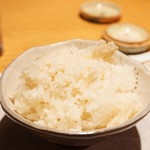 じどりや 穏座 - 白まいたけのご飯