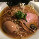 焼きのり味玉そば（醤油）@1,000円（税込）