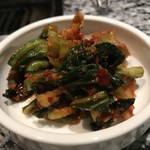 焼肉 宮中 - 青梗菜のキムチ！