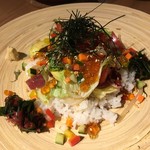 サカナバルマリスケリア郡山 - 限定15食 マリスケリアの本日の海鮮プレートごはん 880円