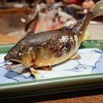柳家 - 落ち鮎塩焼き