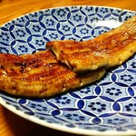 山の茶屋 - 鰻の蒲焼き　まずはそのまま鰻の味を堪能下さい