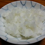 山の茶屋 - 炊きたての御飯　これだけでも旨い