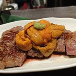 かがやき - 神戸牛しんたま　うにく