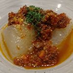 かがやき - 聖護院大根　ボロネーゼ風