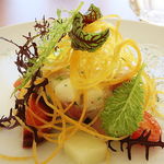 シエル エ ソル - 季節野菜とカンパチのタルタル