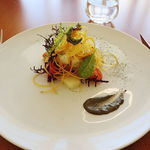 シエル エ ソル - 季節野菜とカンパチのタルタル