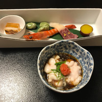 丸文 - 前菜としらこ