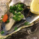 二毛作 - 殻付き牡蠣…親牡蠣の上に子牡蠣を乗せて〜♪