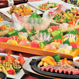 飲み放題付き宴会コース6,500円～！大人数宴会にもおすすめ