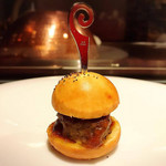 窯焼きステーキ 福田 -  照り焼きミニバーガー
