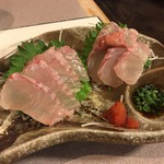 Sashimi Washoku Asahiya - クエの刺身