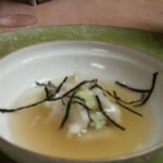 里湯昔話・雄山荘 - 若狭甘鯛の蕪蒸し