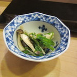 鮨辰巳 - 付き出し