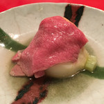 にくの匠 三芳 - 仙台牛サーロインのしゃぶしゃぶ